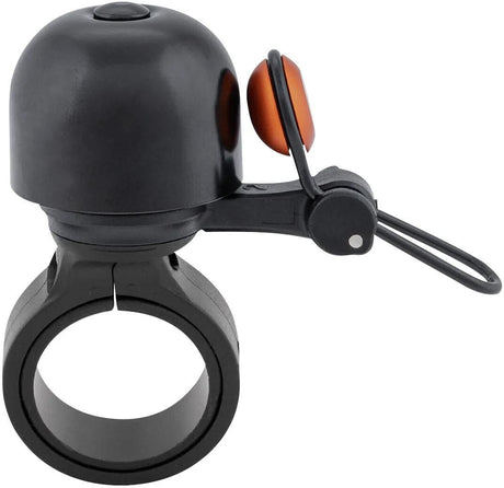 Contec dzwonek rowerowy Diamond Bing CT Mini Bell Diamond Bing, czarno-pomarańczowy, 22,2m