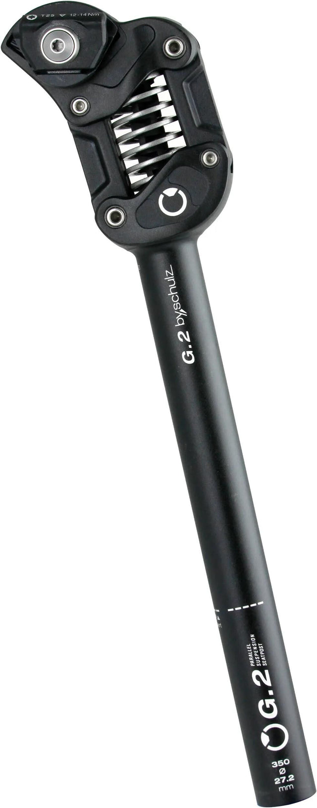 Siedzisko przez, Schulz G.2 ST 31,6 mm 350 mm Extra Hard Black