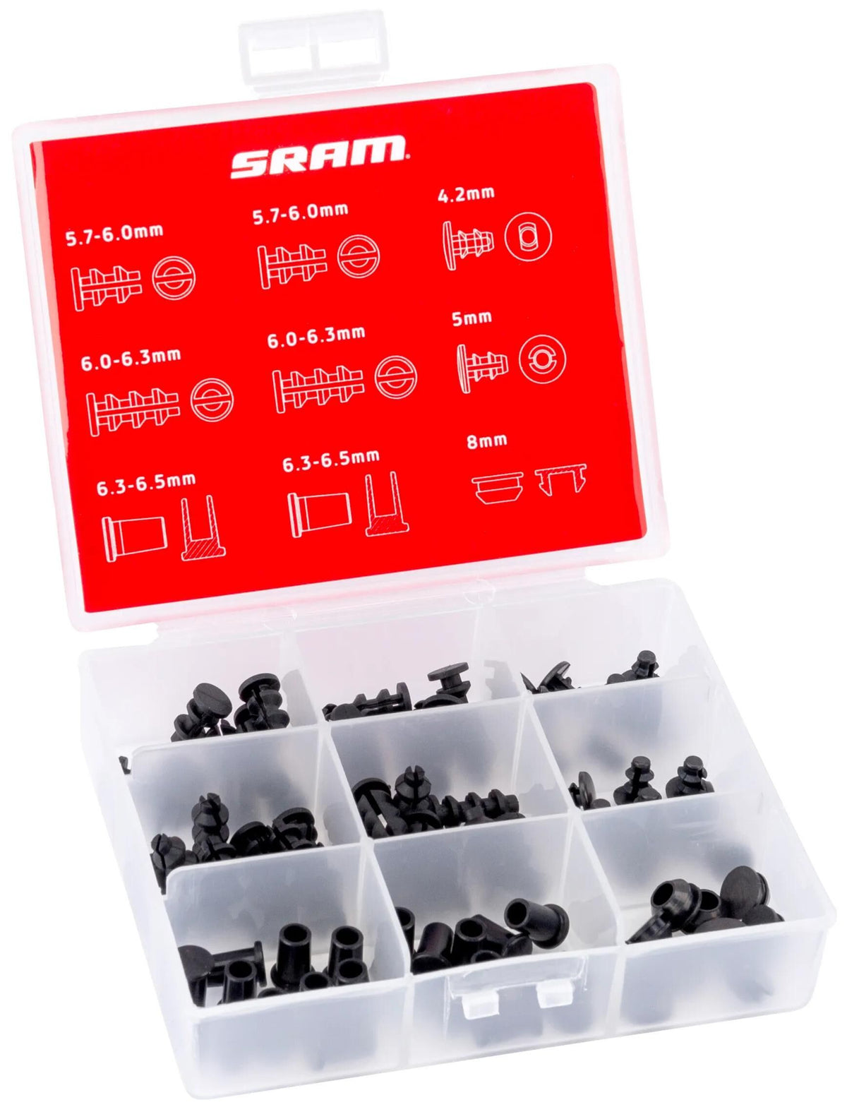 Sram zaślepka zaślepka pudełko 4,2-8mm