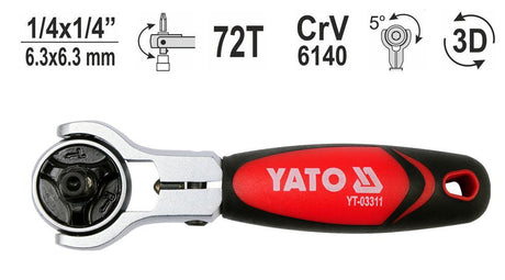 Yato een roterend hoofd 1 4 2w1 03311
