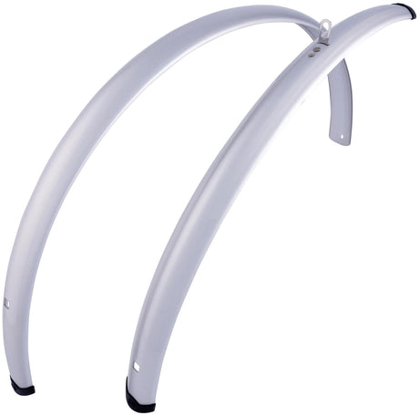 Contec zestaw błotników przeciwbryzgowych chroniący błotnik CT. 28 48mm srebrne błyszczące