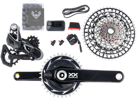 Zestaw grupy przerzutek Sram xx sl eagle axs zestaw przekładni xxsl eagle pm 175mm osie q174 34t tm