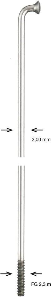 Szprycha Alpina szprycha cynkowa 2x292 mm