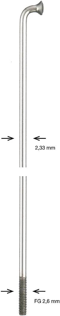 Szprycha Alpina szprycha stalowa 2,34x262 mm