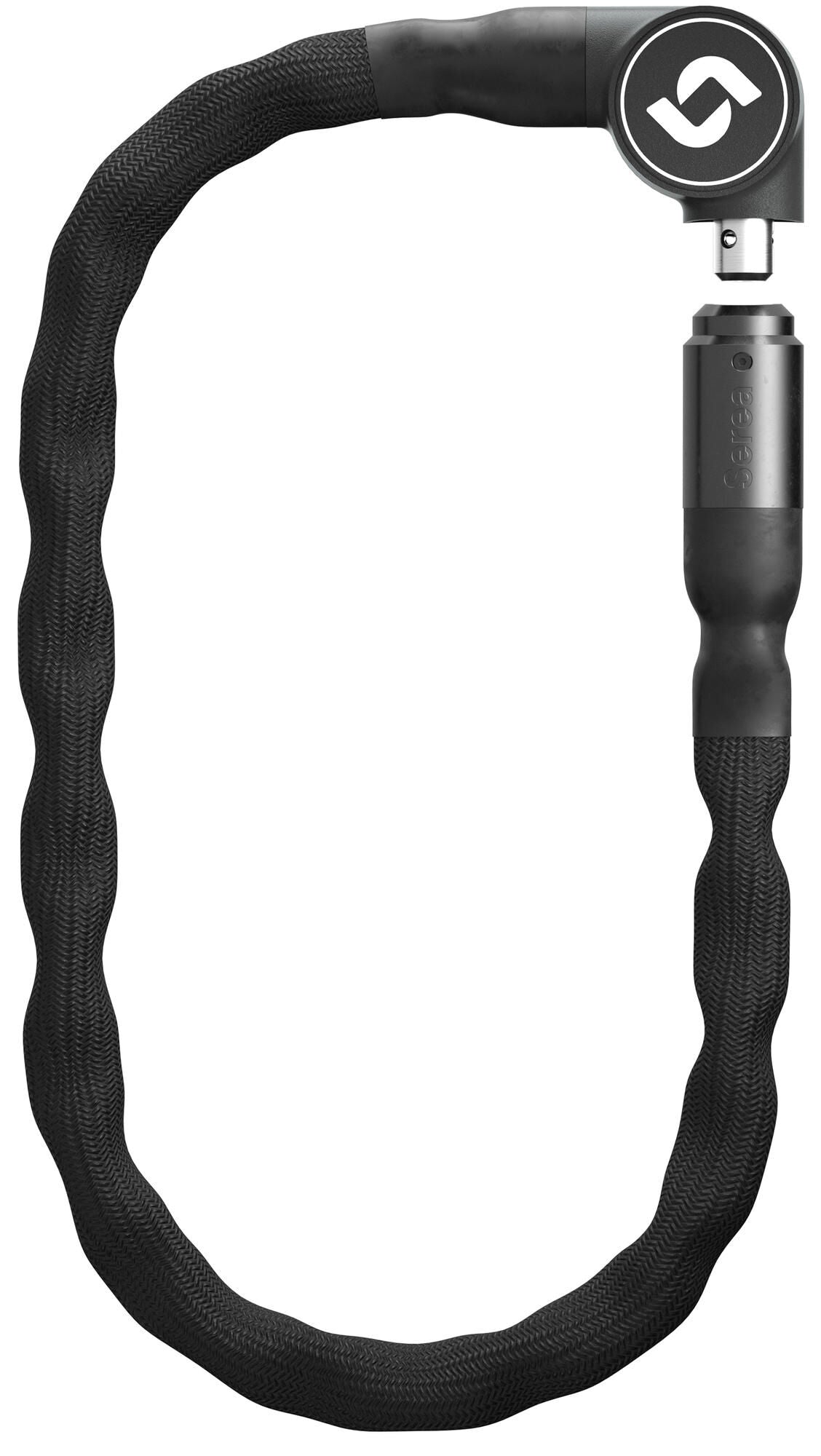 Serea Bold Chain Lock Łańcuszki Bold 125 w kolorze czarnym