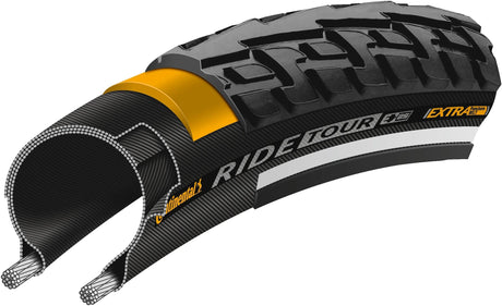Continental Wire Tire Ride Tour 37-635 +r czarny