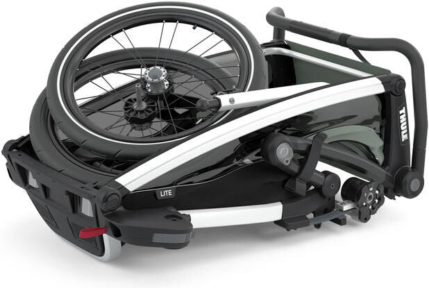 Przyczepka rowerowo-dziecięca Thule Chariot Lite, pojedyncza.