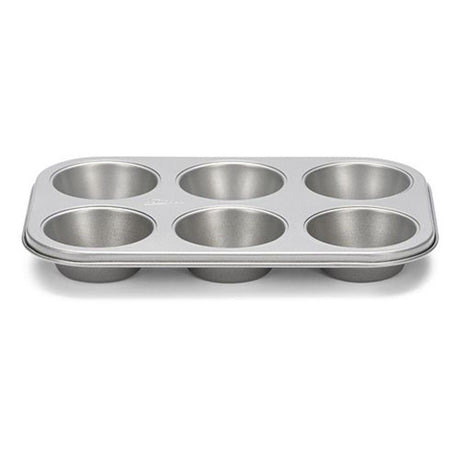 Forma na muffiny Patisse Silvertop, 6 przegródek, wymiary 27 x 18 cm