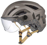 Kask Bollé Eco React z wizjerem Kask Eco React z wizjerem w rozmiarze L, ciemny brąz