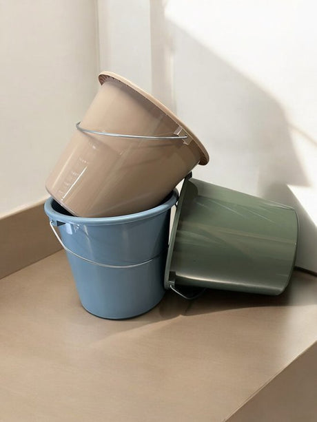 Produkty domowe wiadro plastikowe 10 litrów eko kolory