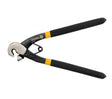 Vorel geglazuurde tang 200mm papavertjes