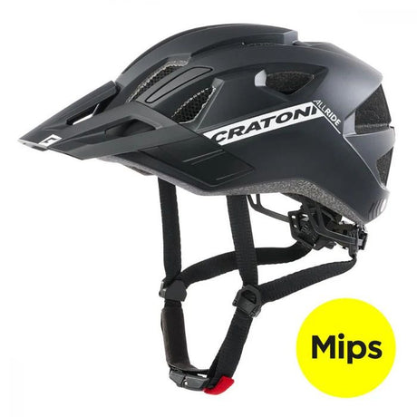 Kask Cratoni allride mips czarny matowy uni
