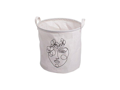 Front torby do przechowywania Gusta ø30x30cm biały