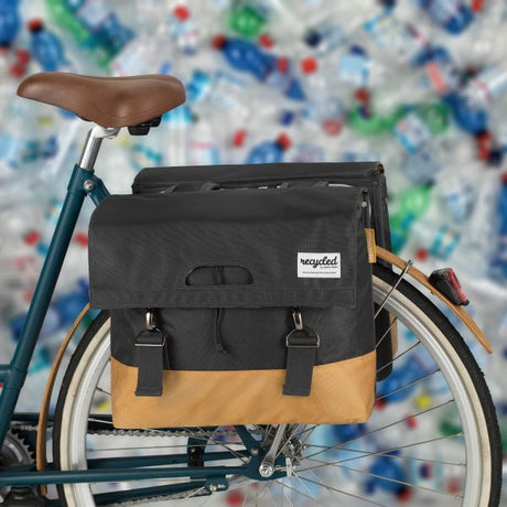Podwójna torba rowerowa Urban Proof - czarno-żółta - 40L