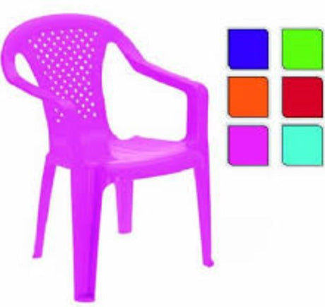Krzesło ogrodowe dla dzieci Pro Garden, plastikowe słodkie cukierki 37x35cm