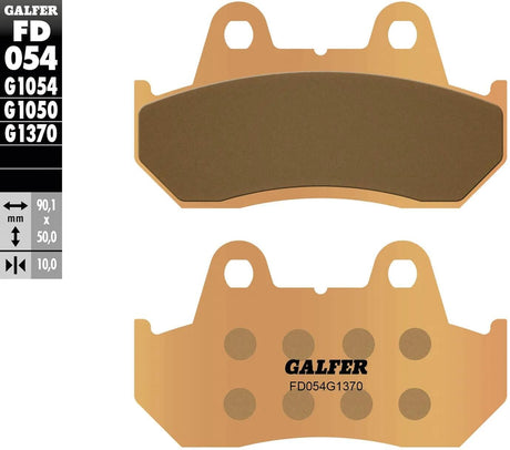 Klocki hamulcowe Galfer fd054 Klocki hamulcowe fd054 g1370 spiekane