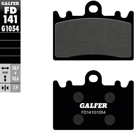 Klocki hamulcowe Galfer fd141 klocki hamulcowe fd141 g1054 organiczne