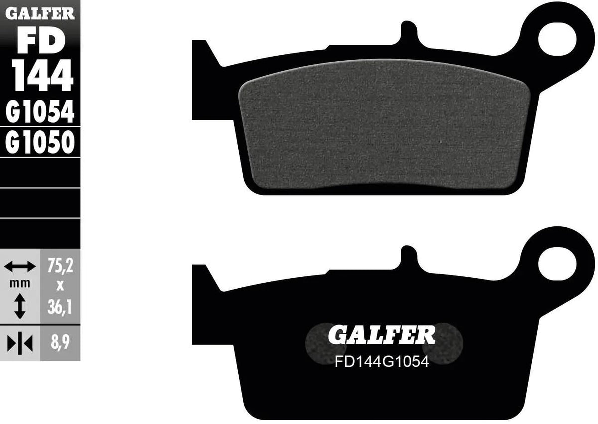 Klocki hamulcowe Galfer fd144 Klocki hamulcowe fd144 g1054 organiczne