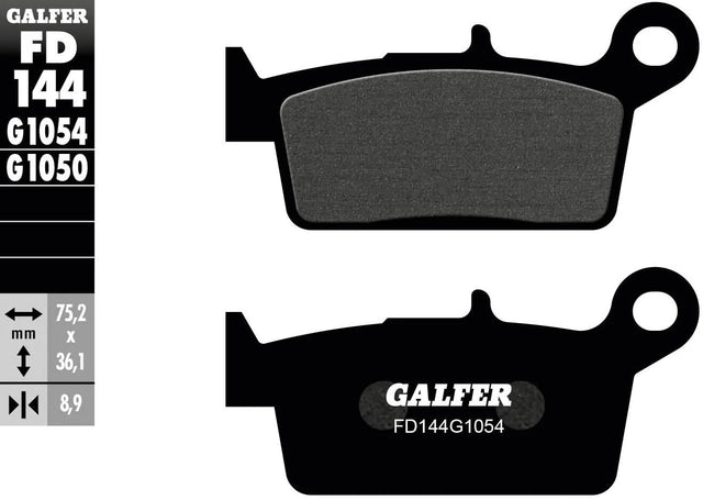 Klocki hamulcowe Galfer fd144 Klocki hamulcowe fd144 g1054 organiczne