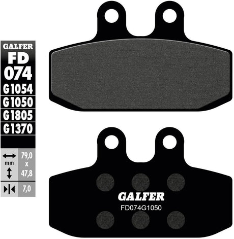 Galfer bremsbelag fd074 klocek hamulcowy fd074 g1050 organiczny