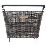 Basil Kosz rowerowy cento rattan look multi system 41 x 25 x 12 cm - brązowy