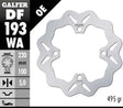 Tarcza hamulcowa Galfer df193, tarcza hamulcowa typu df193 była sztywna