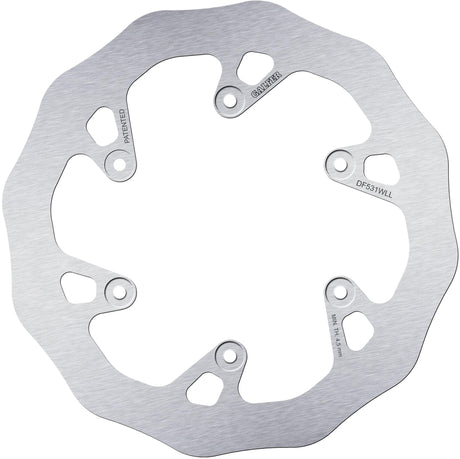 Tarcza hamulcowa Galfer DF531 Wave Rotor DF531 będzie sztywna w błocie w terenie