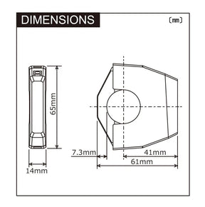 Daytona Gniazdo USB typu slim-mount USB typu slim-mount 2x typ-a sw 2x 12w