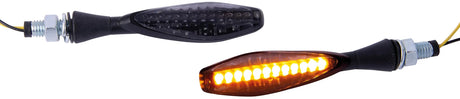 Spec-x Lampa błyskowa LED z kierunkowskazami, przełącznik świateł do jazdy dziennej z aluminium