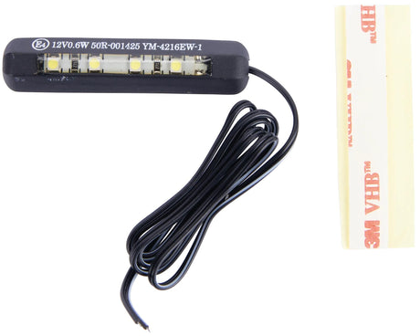 Oświetlenie tablicy rejestracyjnej LED Spec-x Oświetlenie tablicy rejestracyjnej LED czarne