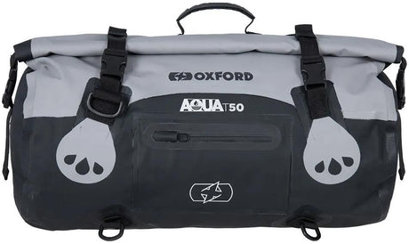 Rolka bagażowa Oxford aqua t-50 rolka bagażowa t-50 czarno-szara