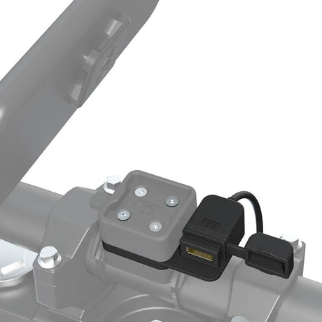 Adapter USB Oxford Cliqr do ładowania USB. adapter czarny