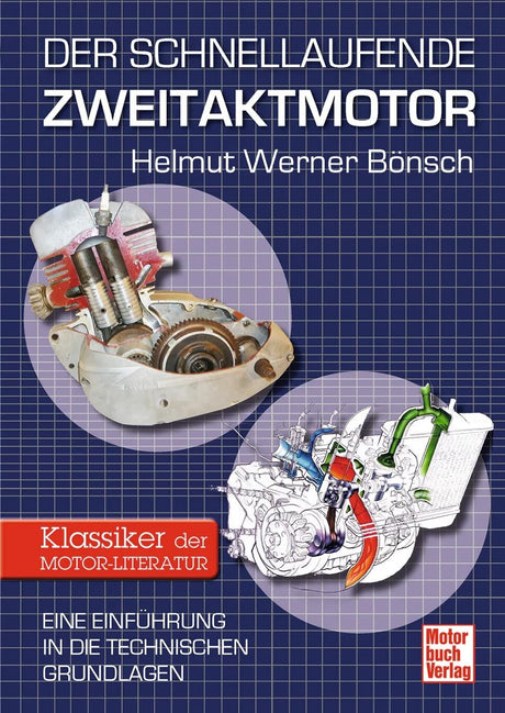 Książka Motorbuch-Verlag Motor und Tech Book szybkoobrotowego drugiego siłownika