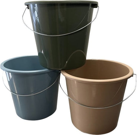 Produkty domowe wiadro plastikowe 5 litrów eko kolory