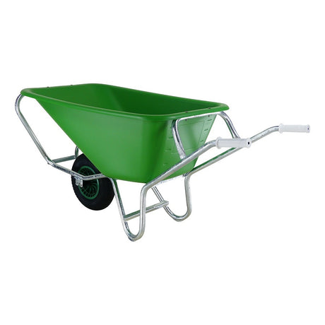 Produkty Fort Taczka fs 165l, zielony kontener HDPE, podstawa ocynkowana