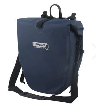 Torba Buchel Pojedyncza 100% 25,4L Wodoodporna Niebieska