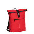 Splash planner rolltop backpack 17 liter rood waterafstotend met laptopvak