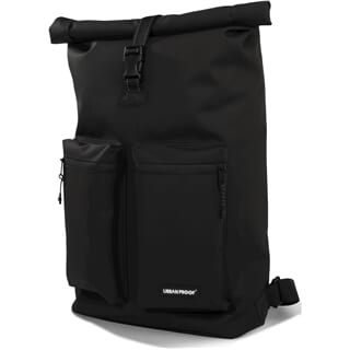 Urbanproof torba rowerowa zwijana do góry Recycle 20l czarna