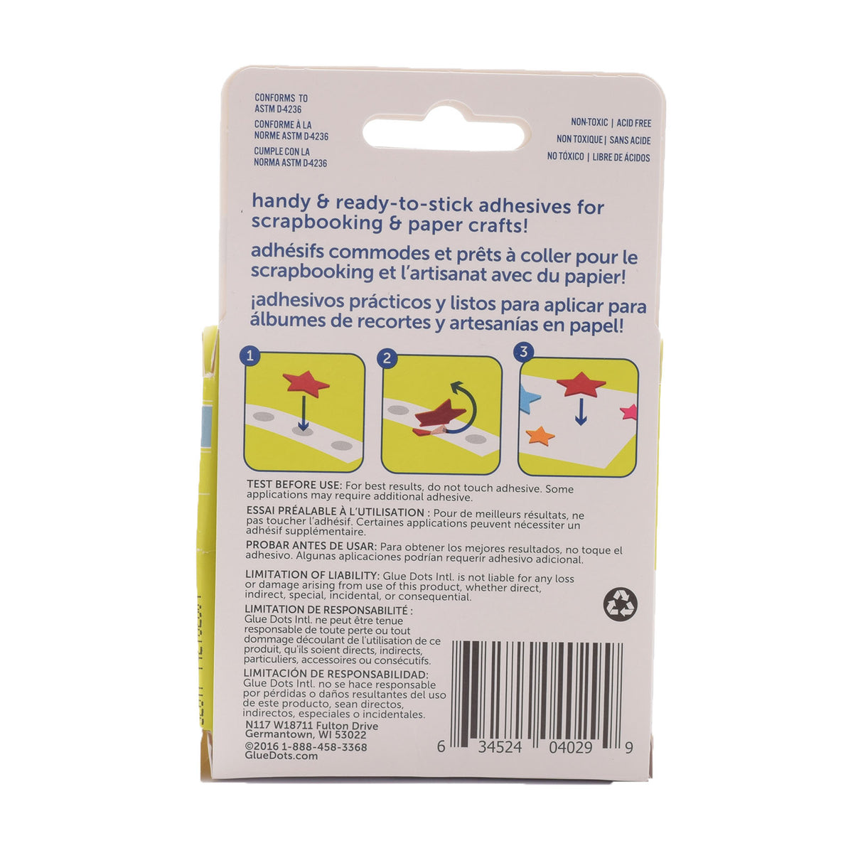 Kropki kleju • Ultracienkie kropki w rolce 10mm