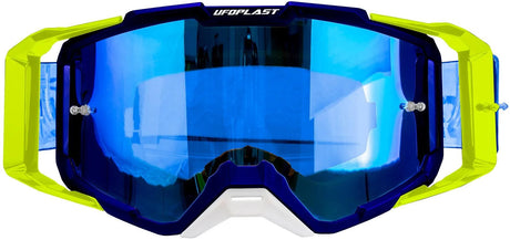 Okulary krzyżowe Ufo z tworzywa sztucznego Crossbrille Core 2.0 Core 2.0 niebiesko-żółte