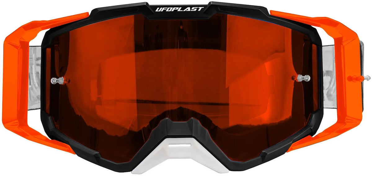 Okulary crossglass Ufo Plast Crossbrille Core 2.0 Core 2.0 czarno-pomarańczowe