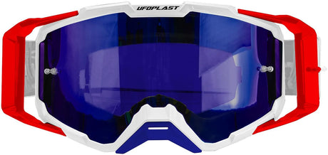 Okulary krzyżowe Ufo z tworzywa sztucznego Crossbrille Core 2.0 Core 2.0 biało-czerwone