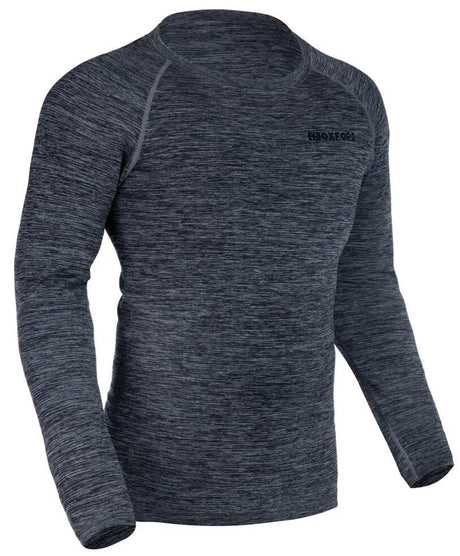 Koszulka Oxford, zaawansowana warstwa podstawowa, funkcjonalna koszula z długim rękawem l xl, szara