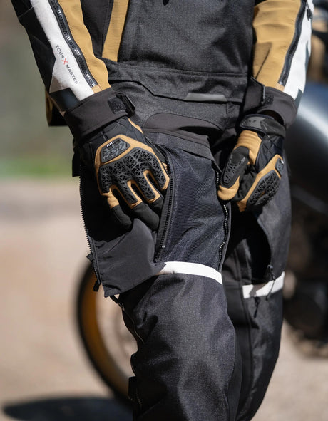 Rękawiczki Ls2 All Terrain II Męskie rękawice All Terrain II, czarne Sander xxl