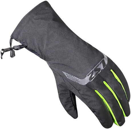 Rękawice termorainowe Ls2 überziehhandschuh thermorain czarne h-v żółte m-l