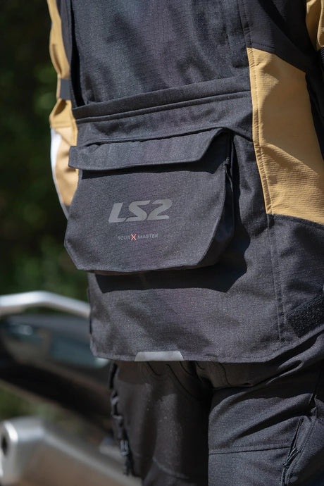 Kurtka Ls2 x-master męska kurtka x-master męska piaskowo-czarna szara gr. l