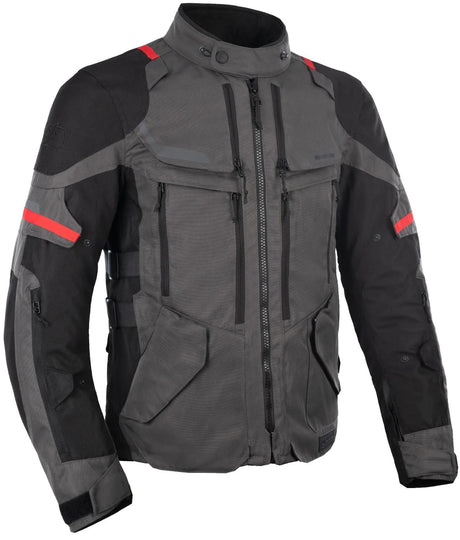 Kurtka oxford rockland kurtka rockland szary sw czerwony gr. 4xl