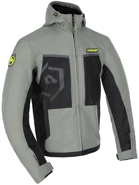 Armr jacke suko 1.0 kurtka suko 1.0 wp ms zielony żółty gr. l
