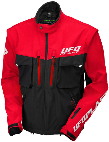 Kurtka Ufo pee taiga kurtka enduro ufo czarna czerwona gr. XL