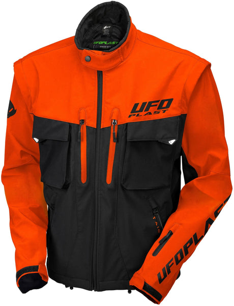 Kurtka Ufo pee taiga kurtka enduro ufo czarna pomarańczowa gr. m